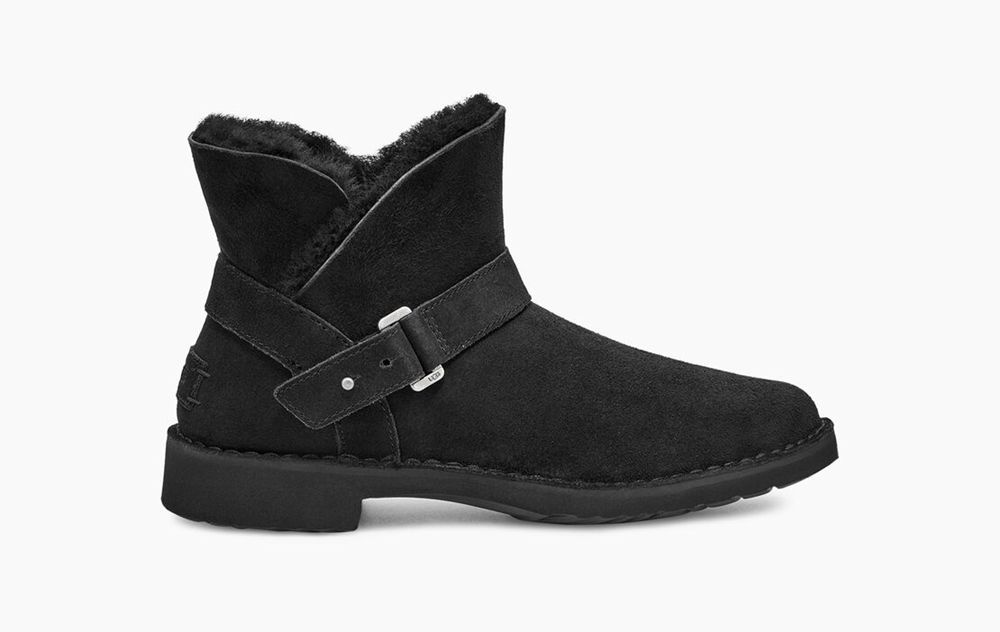 Ugg Aubrielle - Womens Classic Boots - Black - NZ (0394NSHWU)